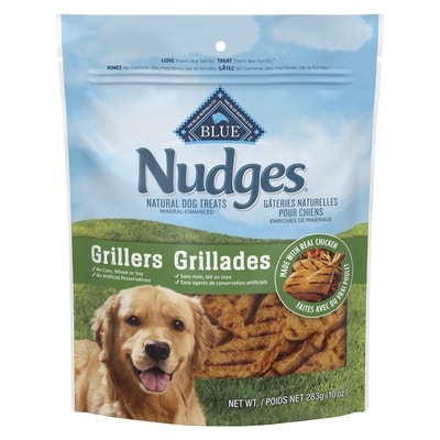 Blue Buffalo Nudges Natural Dog Treats Grillers 283 g, $3.88/100g