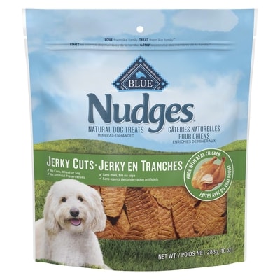 Blue Buffalo Nudges gâteries naturelles pour chiens jerky en tranches 283 g, 4,59 $/100g