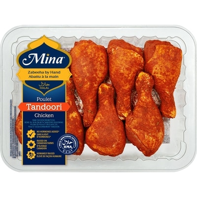 Mina Halal Tandoori Chicken Drumsticks $13.21/1kg $5.99/1lb