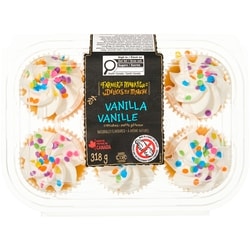 Farmer's Market Vanilla Cupcakes 318 g, $1.73/100g