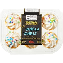 Farmer's Market Vanilla Cupcakes 318 g, $1.57/100g