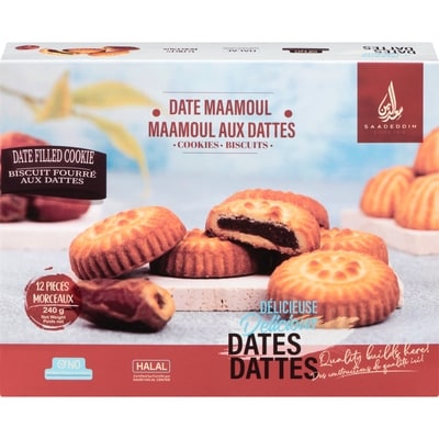 Saadeddin Date Maamoul 240 g, $4.16/100g