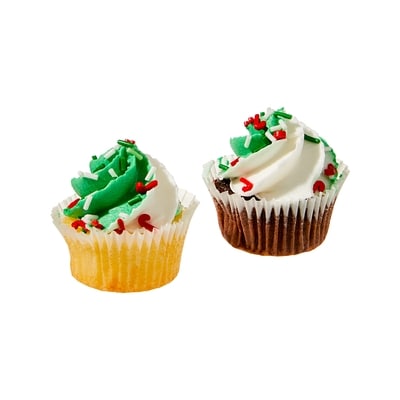 Winter Mini Cupcakes