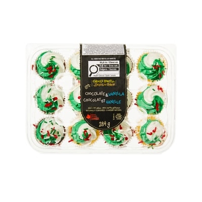 Délices du Marché Mini-cupcakes d'hiver 284 g, 1,23 $/100g