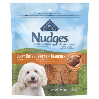 Nudges Natural Dog Treats Jerky Cuts
