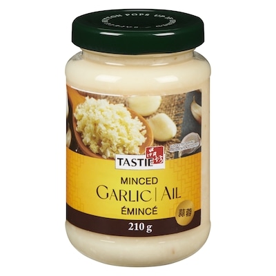 Tastie Minced Garlic 210 g, $1.42/100g