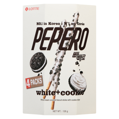 Pepero - Cookie Sticks Family Pack - White Cookies