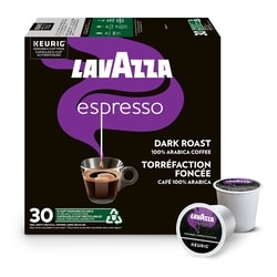 Lavazza Espresso, Dark Roast, K-Cup Coffee Pods, 30 Count 30 ea, $1.23/1ea