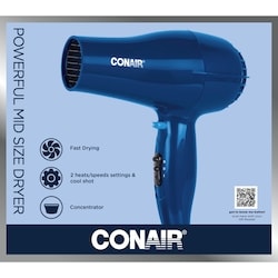 Conair Powerful Dryer Mid Size Blue ea Your Independent Grocer