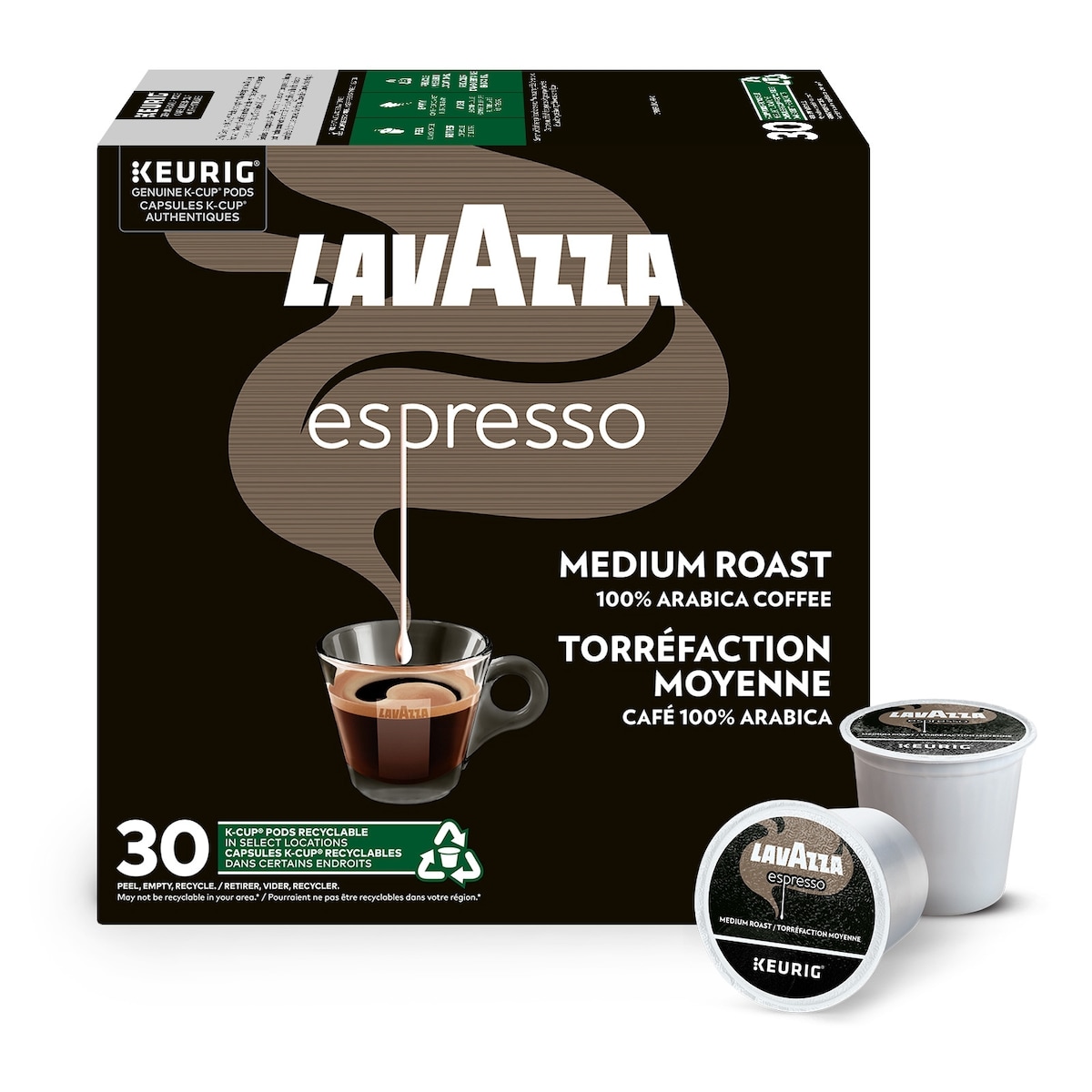 Lavazza Espresso K-Cup Coffee Pods