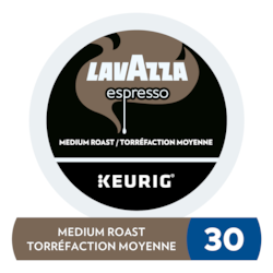 Lavazza Espressso, Medium Roast, K-Cup Coffee Pods, 30 Count - 30
