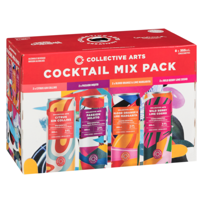 Alcoholic Beverage Cocktail Mix Pack (ID required at pick-up)