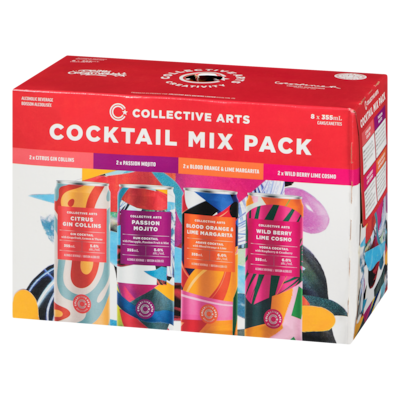 Alcoholic Beverage Cocktail Mix Pack (ID required at pick-up)