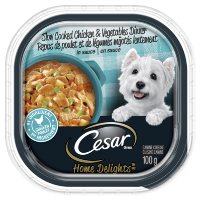 Home Delights Canine Cuisine Slow Cooked Chicken & Vegetables Dinner In Sauce
