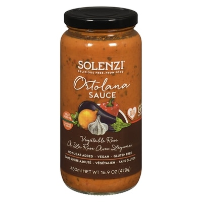 Solenzi Ortolana Sauce Vegetable Rose 480 ml, $2.08/100ml