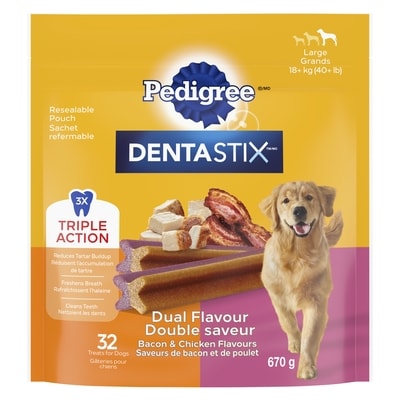 Dentastix Treats For Dogs Dual Flavour Large 18+ Kg