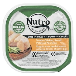 Nutro Dog Food Cuts In Gravy Tender Chicken, Sweet Potato & Pea Stew 100 g, $2.49/100g