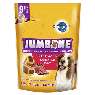 Jumbone Adult Dog Treats For Medium Dogs Beef Flavour