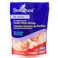 Crevettes cuites ou crues 36-55 par lb, 300 g ou pétoncles de baie 400 g seaquest® ou viande de crevette sauvage d'argentine marina del rey 300 g