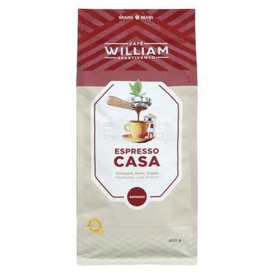 Café William Spartivento Café grains espresso casa 800 g, 3,25 $/100g