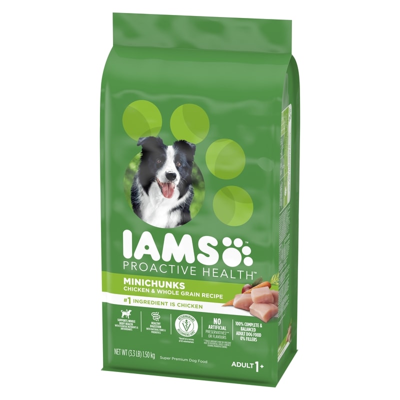 Proactive Health Super Premium Dog Food Minichunks Chicken & Whole Grain Recipe Adult 1+
