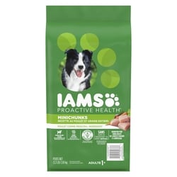 Iams Proactive health nourriture de qualité très supérieure pour chiens minichunks recette au poulet et grains entiers adulte 1+ 1.5 kg, 0,77 $/100g
