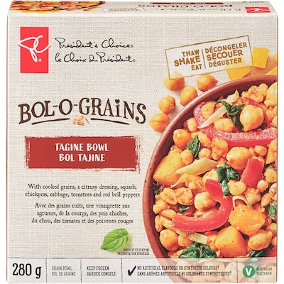 President's Choice Bol-O-Grains Tajine Grain Bowl 280 g, $2.14/100g