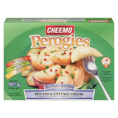 Cheemo Perogies Potato & Cottage Cheese 907 g, $0.33/100g