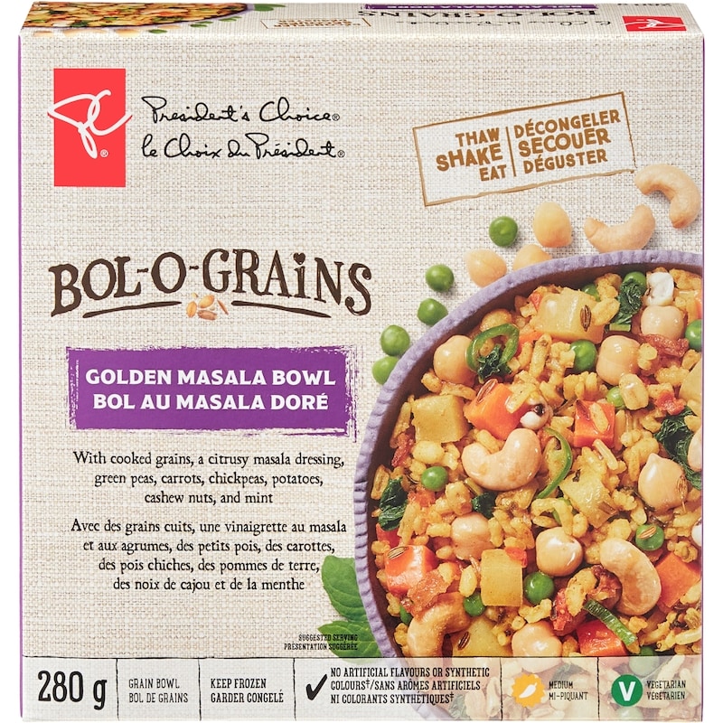 Bol-O-Grains Golden Masala Grain Bowl