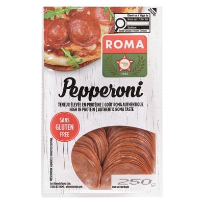 Roma Pepperoni 250 g, 2,00 $/100g