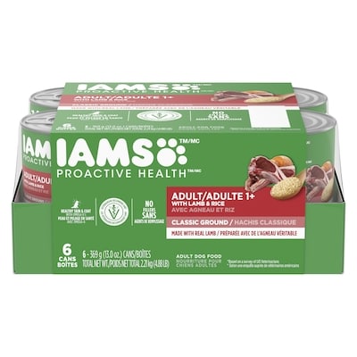 Iams Proactive Health Adult Dog Food Adult 1+ With Lamb & Rice 2.21 kg, $0.63/100g