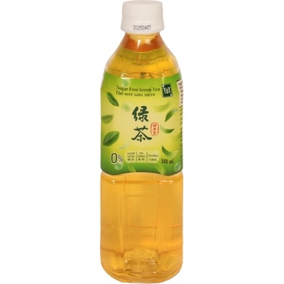 T&T Green Tea, Sugar Free 500 ml, $0.26/100ml