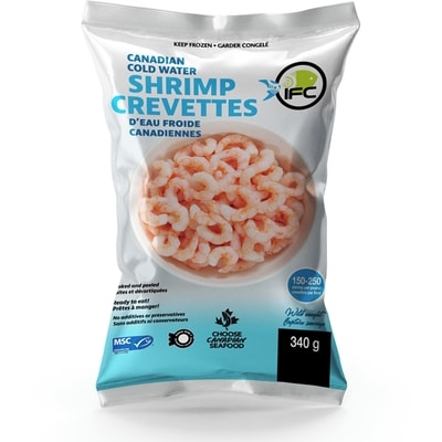 IFC seafood Canadian Cold Water Shrimp 340 g, $4.11/100g