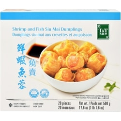 T&T Shrimp & Fish Siu Mai Dumplings 500 g, $2.00/100g