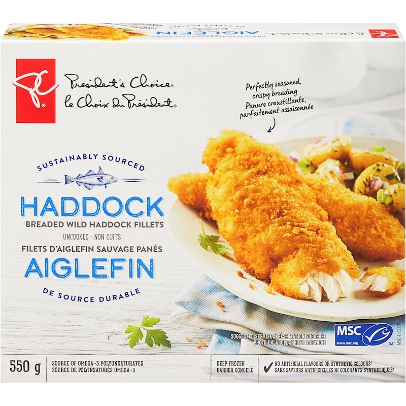 Breaded Wild Haddock Fillets