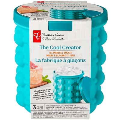 President's Choice Silicone Ice Maker and Bucket 1 ea, $10.00/1ea
