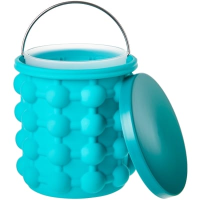 Moule à glaçons et seau en silicone