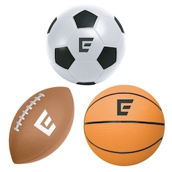 Evolve 5" Foam Sports Ball 3-Pack 3 ea, $5.00/1ea