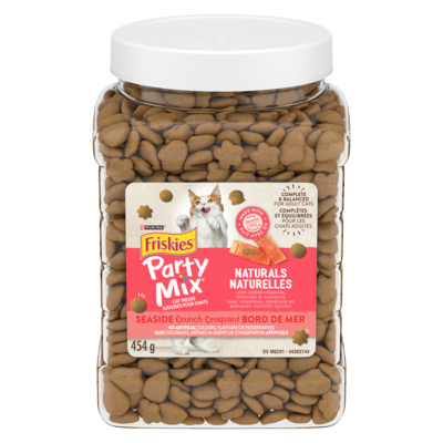 Purina Friandises pour chats Friskies Party Mix naturelles croquant bord de mer 454 g, 1,65 $/100g