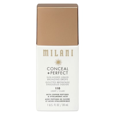 Milani Conceal + Perfect Sun Kissed Liquid Bronzing Drops 110 Light 1 ea, $25.99/1ea