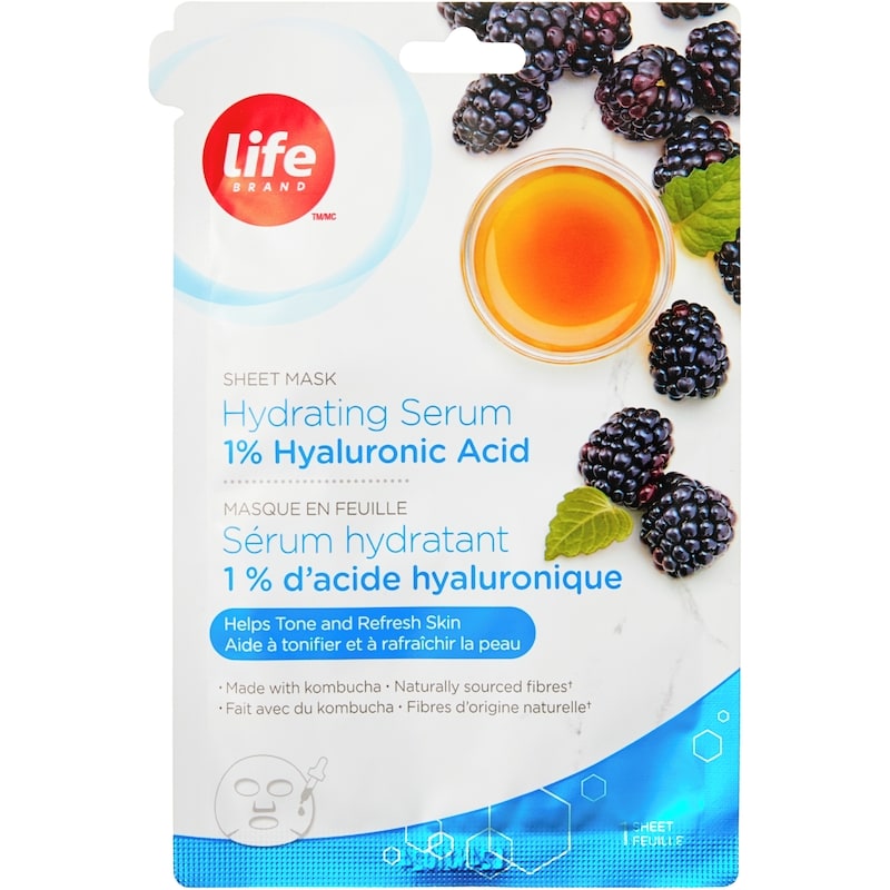 1% Hyaluronic Acid Hydrating Serum Sheet Mask