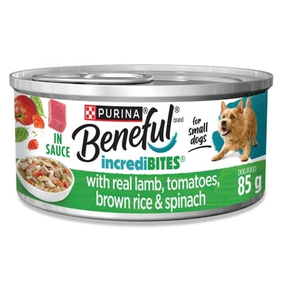 Purina Beneful Incredibites Wet Dog Food Real Lamb in Sauce 85 g, $1.75/100g
