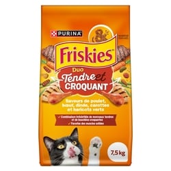 Purina Friskies nourriture sèche pour chats tendre et croquant 7.5 kg, 0,48 $/100g