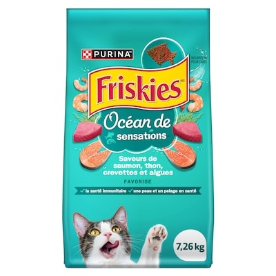 Purina Friskies océan de sensations nourriture sèche pour chats 7.26 kg, 0,34 $/100g
