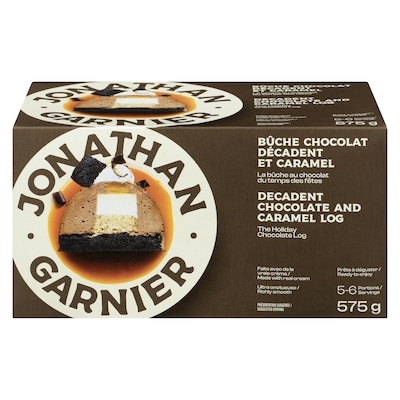 null Decadent Chocolate And Caramel Log 575 g, $3.48/100g