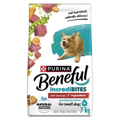 Purina Beneful Incredibites Dry Dog Food Real Beef 7 kg, $0.41/100g