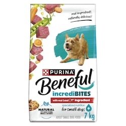 Purina Beneful Incredibites Dry Dog Food Real Beef 7 kg, $0.41/100g