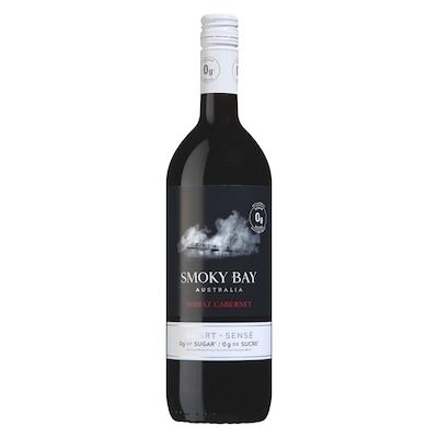 Smoky Bay Red Wine Shiraz Cabernet Smart (ID required at pick-up) 1 l, $1.65/100ml