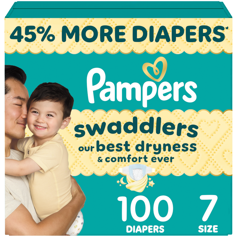 Swaddlers Active Baby Diaper Size 100 Count