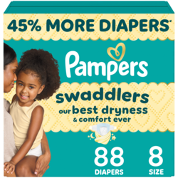 Swaddlers Active Baby Diaper Size 88 Count